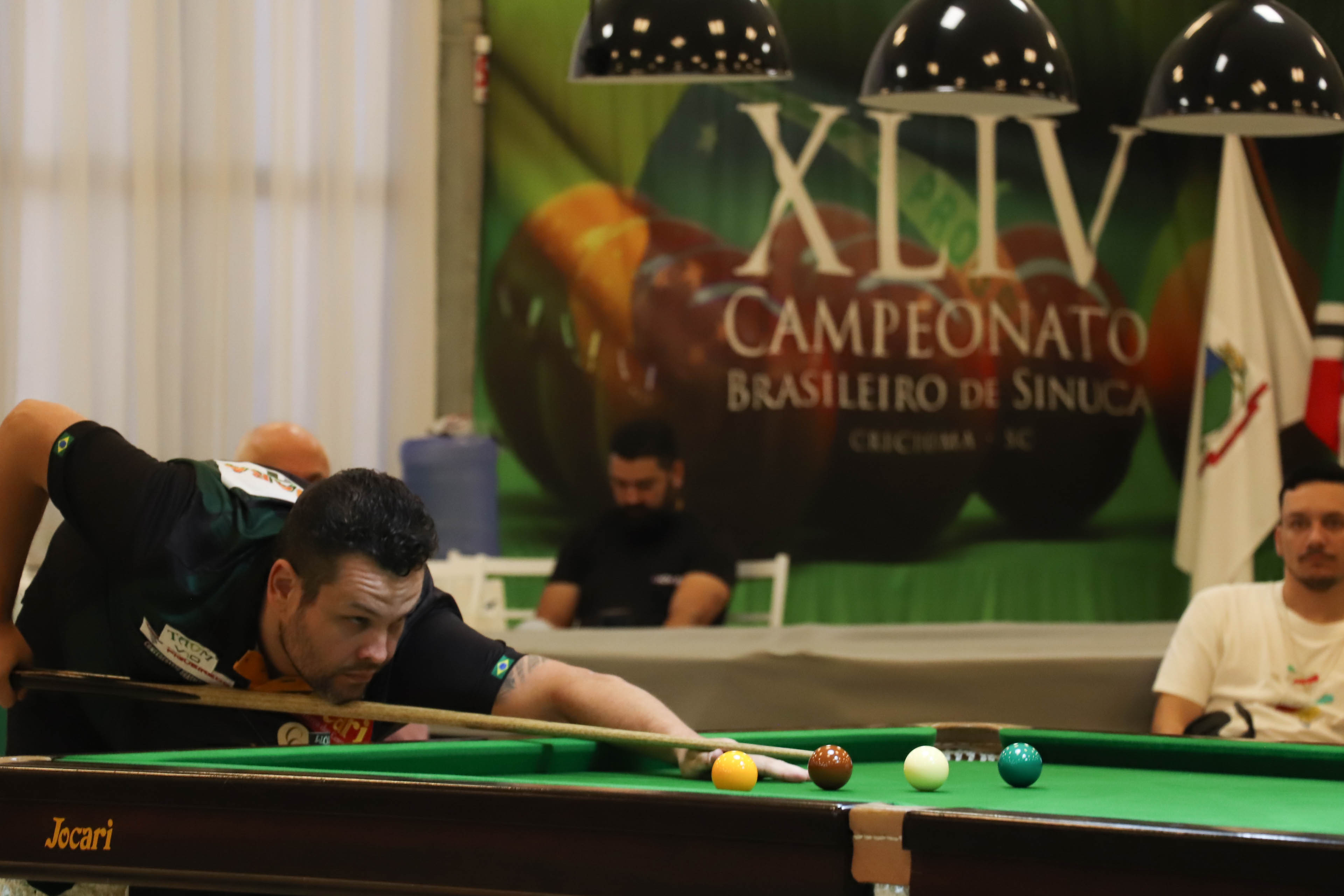 XLIV CAMPEONATO BRASILEIRO DE SNOOKER SIX RED 2023, 1º DIA